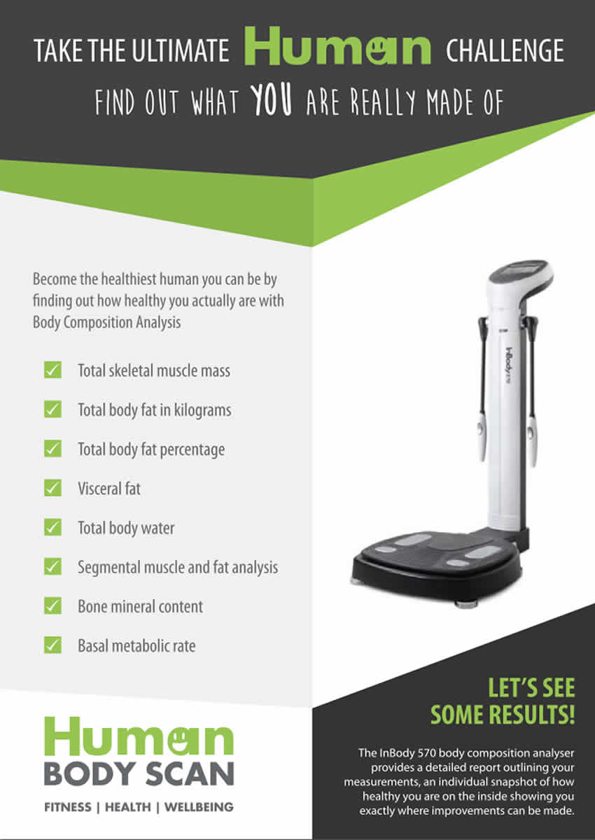 Human Body Scan A4 Flyer page 1