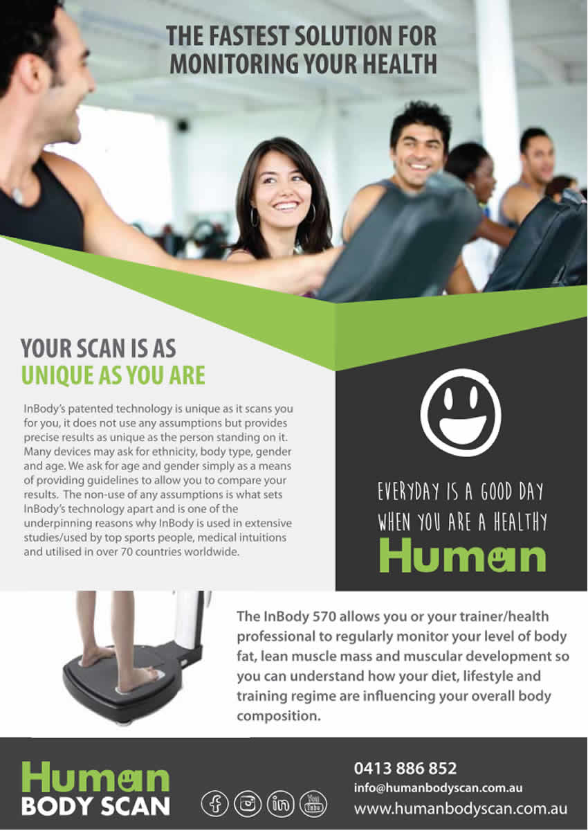 Human Body Scan A4 Flyer page 2