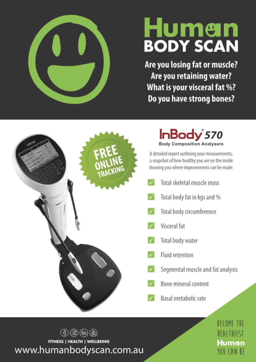 Human Body Scan A4 Flyer page 1